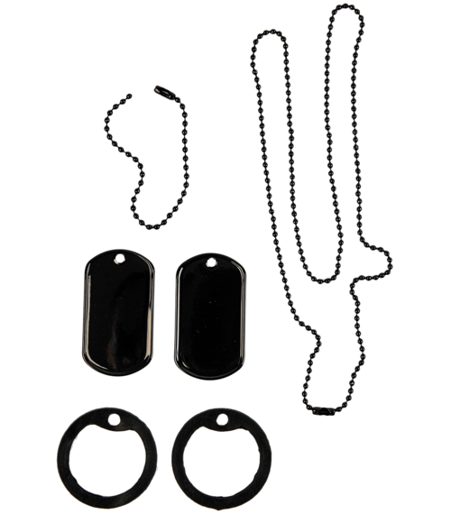 ID známka US (Dog Tag) - sada [BEZ RAŽBY]
