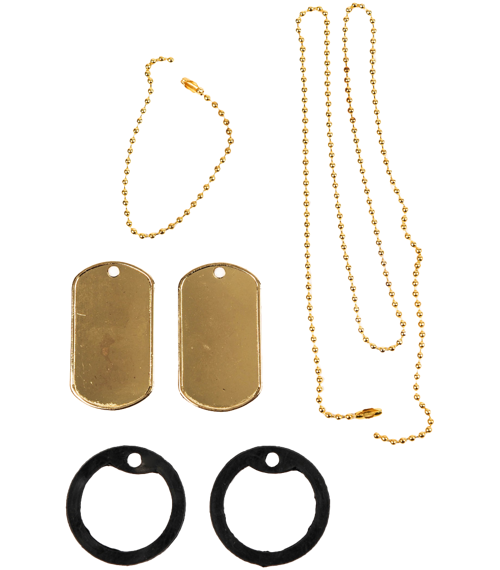 ID známka US (Dog Tag) - sada [BEZ RAŽBY]