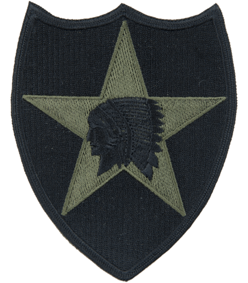 Nášivka: Divize pěší 2. (indián) (2.sv.-souč.)