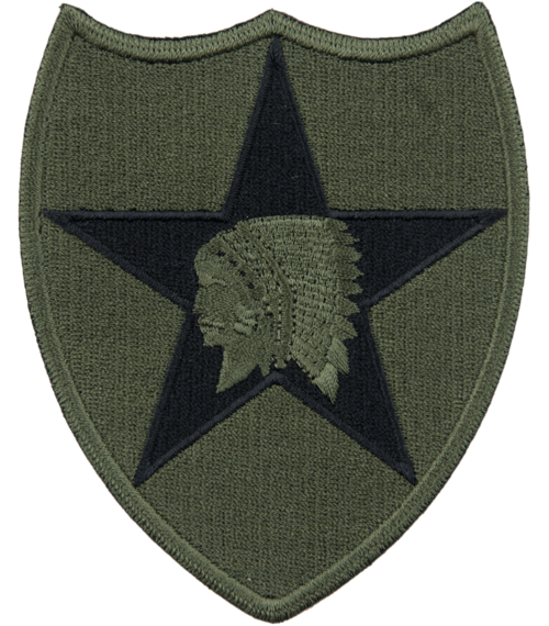 Nášivka: Divize pěší 2. (indián) (2.sv.-souč.)