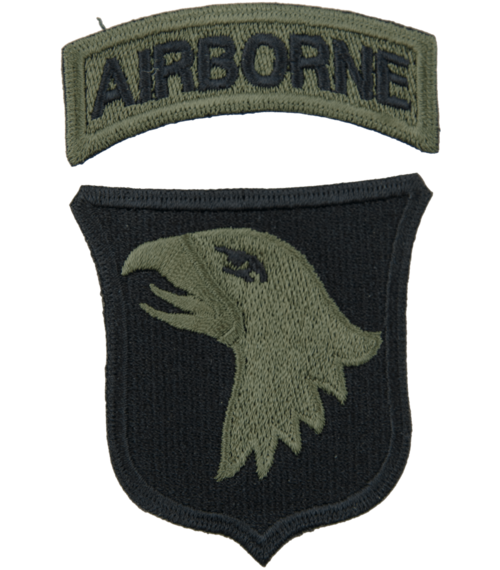 Nášivka: Divize výsadková 101. (orel)