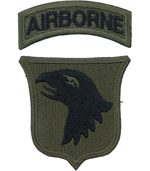 Nášivka: Divize výsadková 101. (orel)