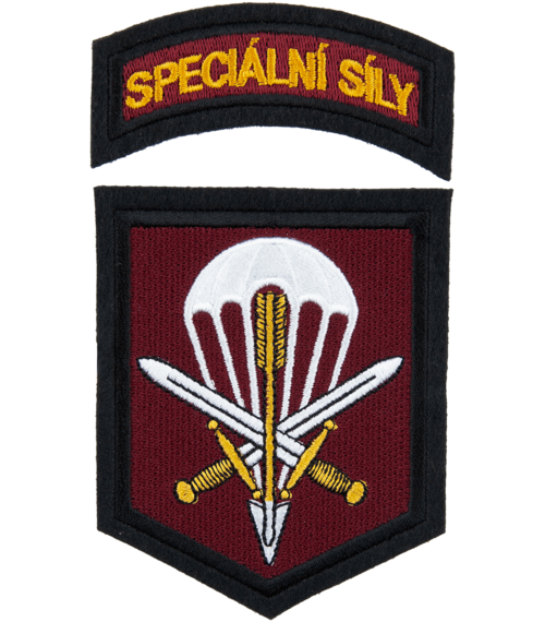 Nášivka: SPECIÁLNÍ SÍLY - hranatá