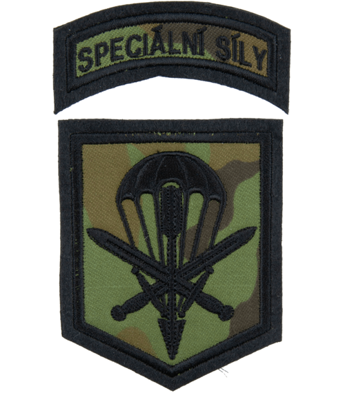 Nášivka: SPECIÁLNÍ SÍLY - hranatá