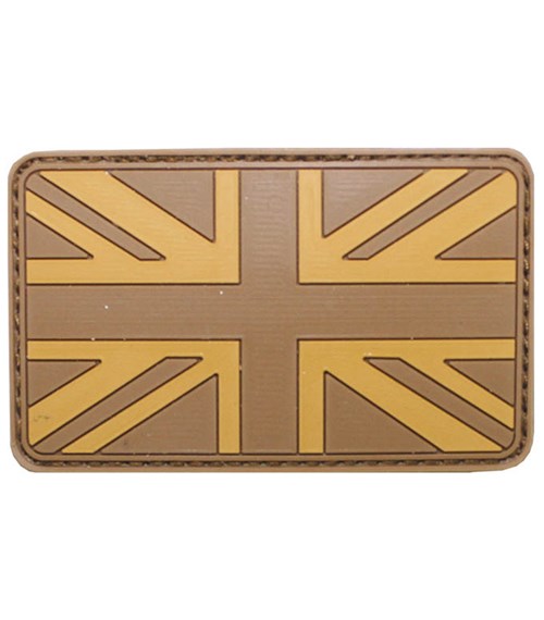 Nášivka gumová 3D: Vlajka Velká Británie